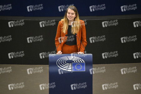 Plenartagung über den Digital Services Act im EU-Parlament in Straßburg