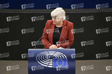 Plenartagung über den Digital Services Act im EU-Parlament in Straßburg