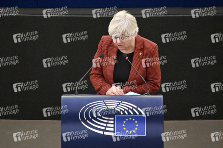 Plenartagung über den Digital Services Act im EU-Parlament in Straßburg