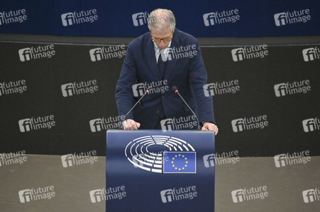 Plenartagung über den Digital Services Act im EU-Parlament in Straßburg