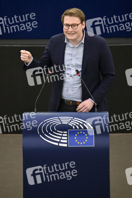 Plenartagung über den Digital Services Act im EU-Parlament in Straßburg