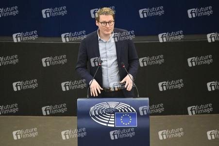 Plenartagung über den Digital Services Act im EU-Parlament in Straßburg