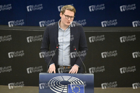 Plenartagung über den Digital Services Act im EU-Parlament in Straßburg