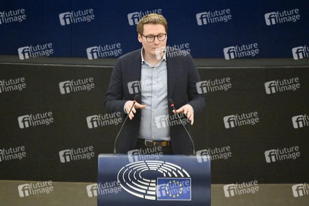 Plenartagung über den Digital Services Act im EU-Parlament in Straßburg