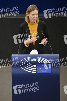 Plenartagung über den Digital Services Act im EU-Parlament in Straßburg