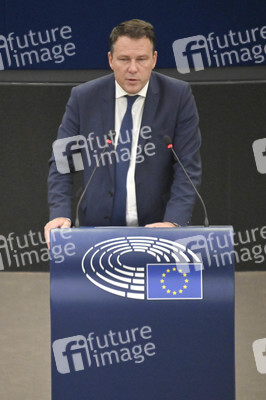 Plenartagung über den Digital Services Act im EU-Parlament in Straßburg