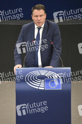 Plenartagung über den Digital Services Act im EU-Parlament in Straßburg