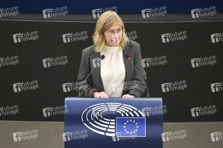 Plenartagung über den Digital Services Act im EU-Parlament in Straßburg