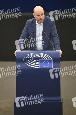 Plenartagung über den Digital Services Act im EU-Parlament in Straßburg
