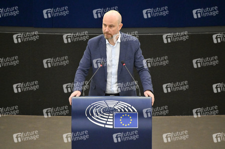 Plenartagung über den Digital Services Act im EU-Parlament in Straßburg