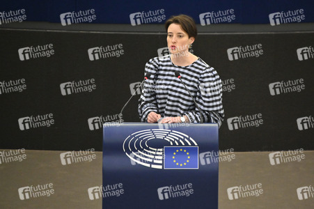 Plenartagung über den Digital Services Act im EU-Parlament in Straßburg