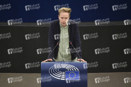 Plenartagung über den Digital Services Act im EU-Parlament in Straßburg