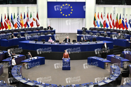 Plenartagung über den Digital Services Act im EU-Parlament in Straßburg