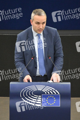 Plenartagung über den Digital Services Act im EU-Parlament in Straßburg
