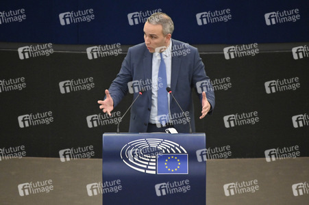 Plenartagung über den Digital Services Act im EU-Parlament in Straßburg