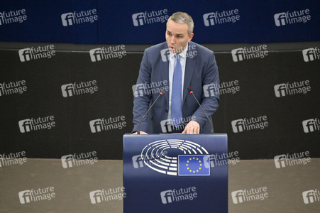 Plenartagung über den Digital Services Act im EU-Parlament in Straßburg