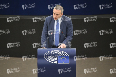 Plenartagung über den Digital Services Act im EU-Parlament in Straßburg