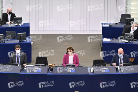 Plenartagung über sexuelle und reproduktive Gesundheit im EU-Parlament in Straßburg