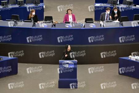 Plenartagung über sexuelle und reproduktive Gesundheit im EU-Parlament in Straßburg