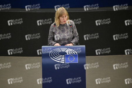 Plenartagung über sexuelle und reproduktive Gesundheit im EU-Parlament in Straßburg