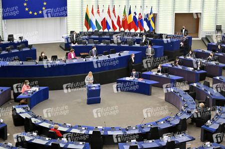 Plenartagung über sexuelle und reproduktive Gesundheit im EU-Parlament in Straßburg
