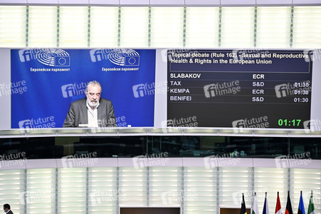 Plenartagung über sexuelle und reproduktive Gesundheit im EU-Parlament in Straßburg