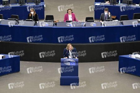 Plenartagung über sexuelle und reproduktive Gesundheit im EU-Parlament in Straßburg