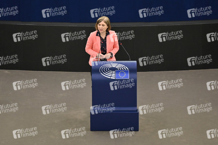 Plenartagung über sexuelle und reproduktive Gesundheit im EU-Parlament in Straßburg