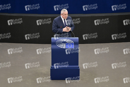 Plenartagung über Tiertransporte im EU-Parlament in Straßburg