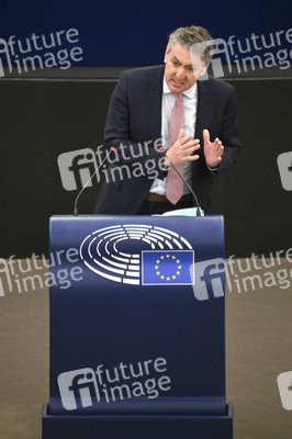 Plenartagung über Tiertransporte im EU-Parlament in Straßburg