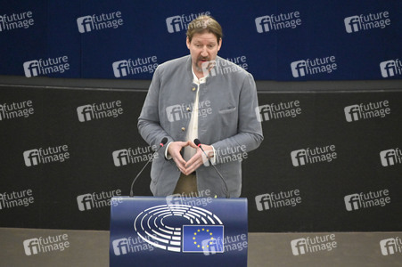 Plenartagung über Tiertransporte im EU-Parlament in Straßburg