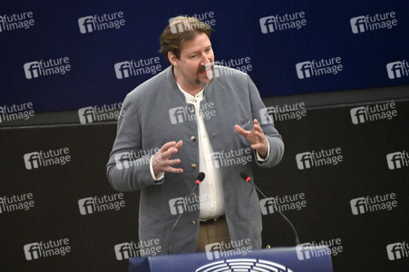 Plenartagung über Tiertransporte im EU-Parlament in Straßburg