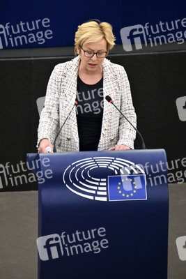 Plenartagung über Tiertransporte im EU-Parlament in Straßburg