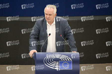 Plenartagung über Tiertransporte im EU-Parlament in Straßburg