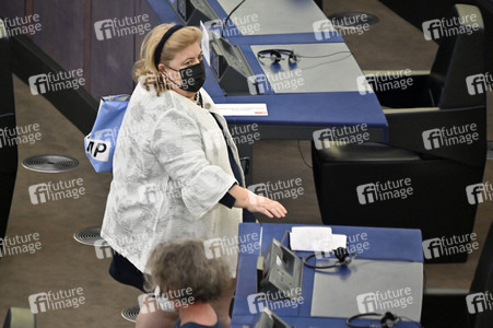 Plenartagung über Tiertransporte im EU-Parlament in Straßburg