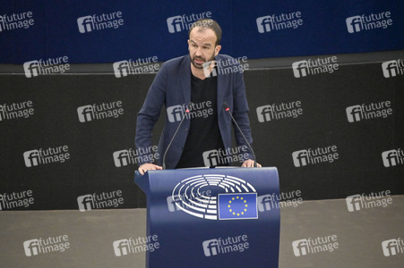 Plenartagung über Tiertransporte im EU-Parlament in Straßburg