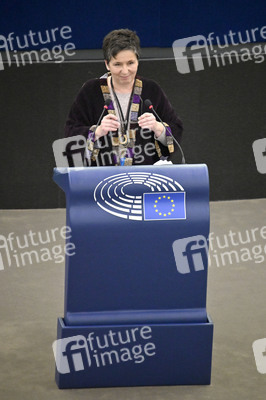 Plenartagung über Tiertransporte im EU-Parlament in Straßburg