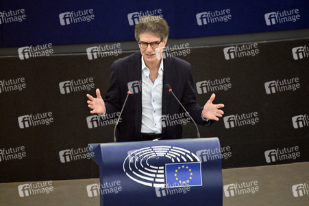 Plenartagung über Tiertransporte im EU-Parlament in Straßburg