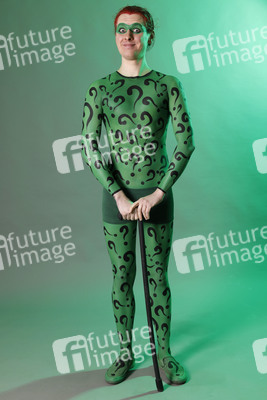 GEEK ART: Joker meets Riddler Bodypainting