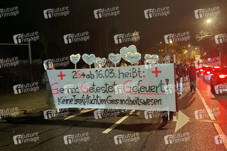 Coronademo in Bautzen