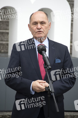 Pressestatements von Wolfgang Sobotka, Mickey Levy und Bärbel Bas in Berlin