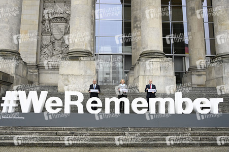 Pressestatements von Wolfgang Sobotka, Mickey Levy und Bärbel Bas in Berlin