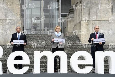 Pressestatements von Wolfgang Sobotka, Mickey Levy und Bärbel Bas in Berlin