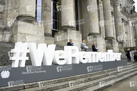Pressestatements von Wolfgang Sobotka, Mickey Levy und Bärbel Bas in Berlin