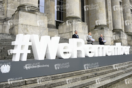 Pressestatements von Wolfgang Sobotka, Mickey Levy und Bärbel Bas in Berlin