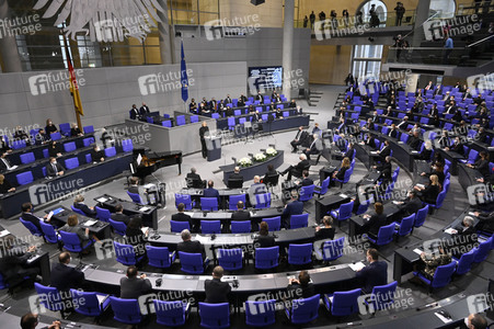 Gedenkstunde zum Tag des Gedenkens an die Opfer des Nationalsozialismus in Berlin