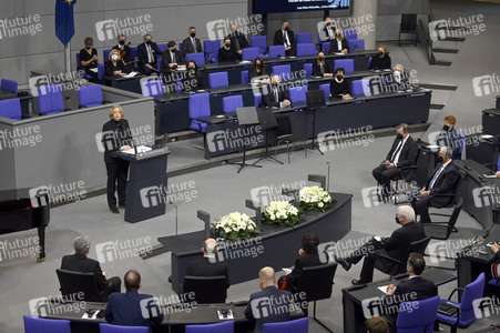 Gedenkstunde zum Tag des Gedenkens an die Opfer des Nationalsozialismus in Berlin