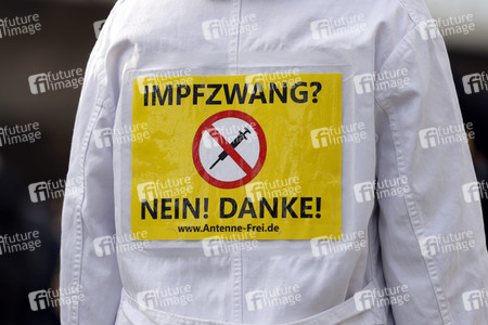 Coronademo in Düsseldorf