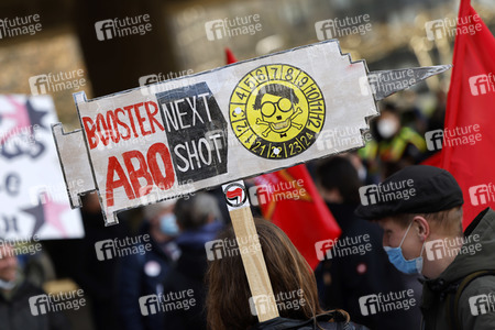 Coronademo in Düsseldorf