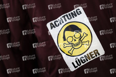 Coronademo in Düsseldorf